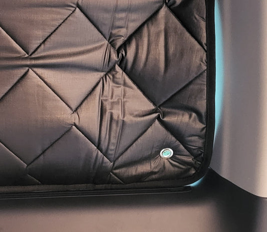 ISOLATION RENAULT TRAFIC 2 ou OPEL VIVARIO 2002-2014 FULL BLACK 4 PIECES LATERALES