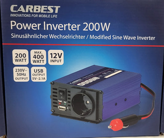 CONVERTISSEUR 200 WATTS