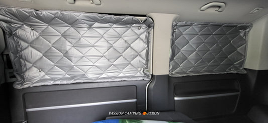 ISOLATION THERMIQUE COMPLÈTE VW T5 T5.1/ T6 T6.1 LONG 9 pièces (2 portes battante ou hayon)