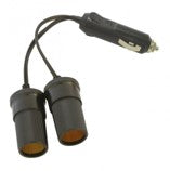 Multiprise 12 V double allumage-cigare - INT. MAXI : 10 A