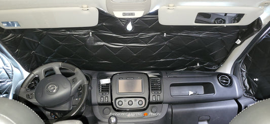 ISOLATION THERMIQUE RENAULT TRAFIC II FULL BLACK 3 PIECES